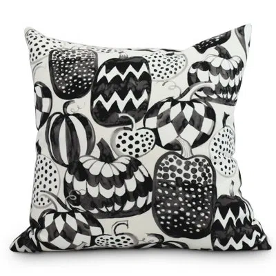 E By Design Witches Brew Outdoor Square Pillow Cover & Insert In Cream