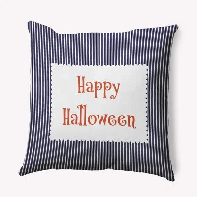 E By Design Witches Brew Throw Pillow In Navy