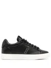 E 'clat Logo Leather Sneakers