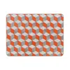 E. Inder Designs Blue / White Place Mats Mixed Set Of Four Different Colours. Heat Proof Melamine. U K Size Please Me