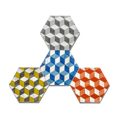 E. Inder Designs Four Coasters In Mixed Colours. Heat Resistant And Durable. Colours May Vary From First Image