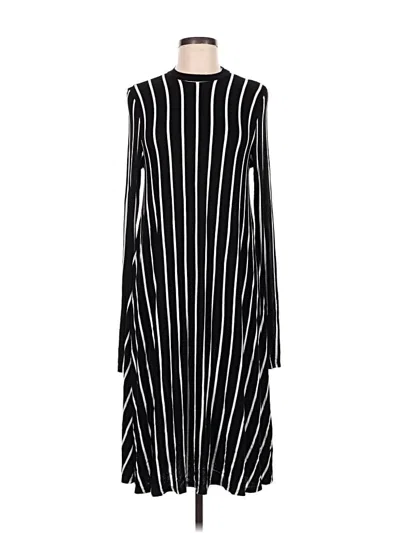 Pre-owned E. Luna Casual Dress In Black