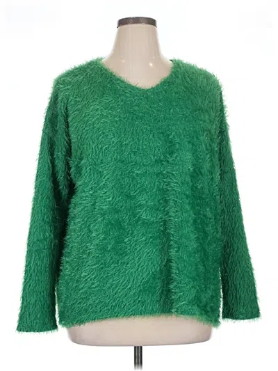Pre-owned E. Luna Pullover Sweater In Green
