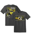 E2 Apparel Men's Charcoal Carson Hocevar Zeigler Auto Group T-shirt In Charcoal