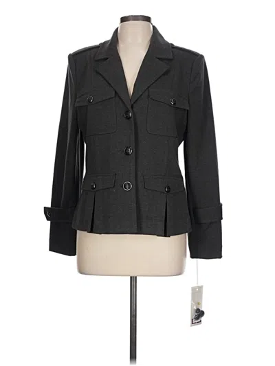 Pre-owned E3 By Etcetera Blazer Jacket In Gray