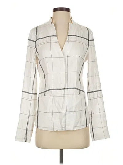 Pre-owned E3 By Etcetera Blazer Jacket In Ivory