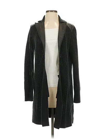 Pre-owned E3 By Etcetera Cardigan Sweater In Black