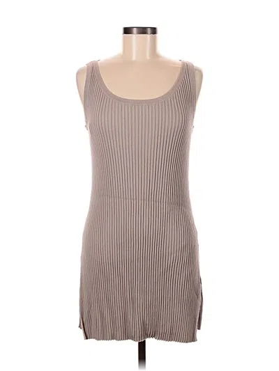 Pre-owned E3 By Etcetera Casual Dress In Gray