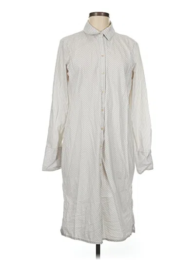 Pre-owned E3 By Etcetera Casual Dress In Ivory