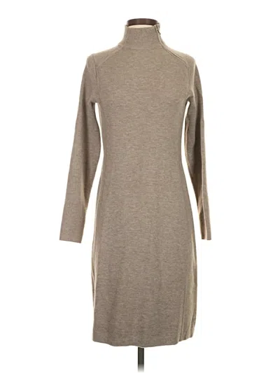 Pre-owned E3 By Etcetera Casual Dress In Tan