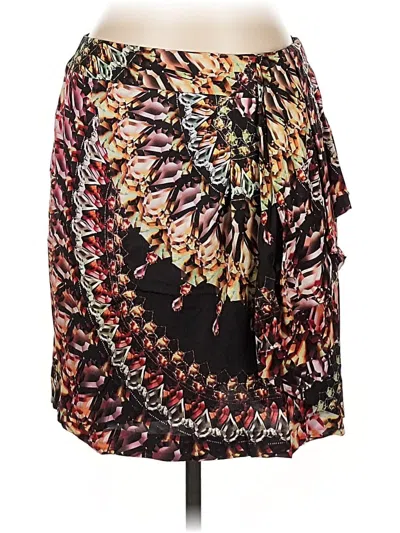 Pre-owned E3 By Etcetera Casual Skirt In Black