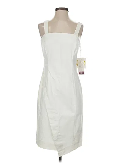 Pre-owned E3 By Etcetera Cocktail Dress In White