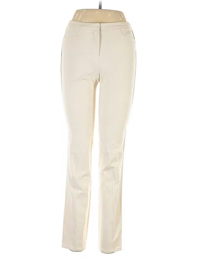 Pre-owned E3 By Etcetera Dress Pants In White