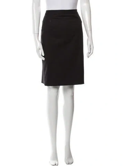 Pre-owned E3 By Etcetera Knee-length Skirt In Blue