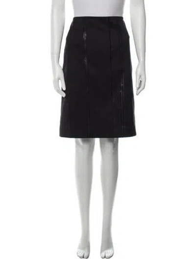 Pre-owned E3 By Etcetera Knee-length Skirt W/ Tags In Black