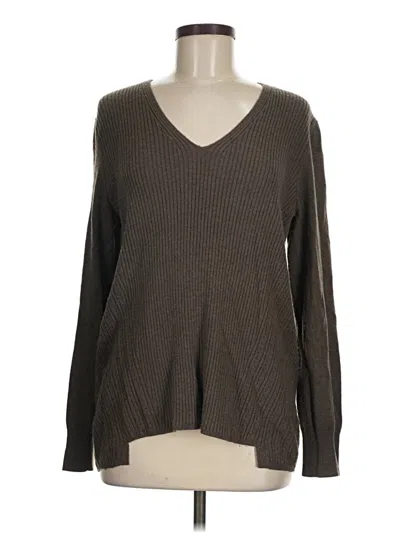 Pre-owned E3 By Etcetera Pullover Sweater In Brown