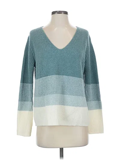 Pre-owned E3 By Etcetera Pullover Sweater In Teal