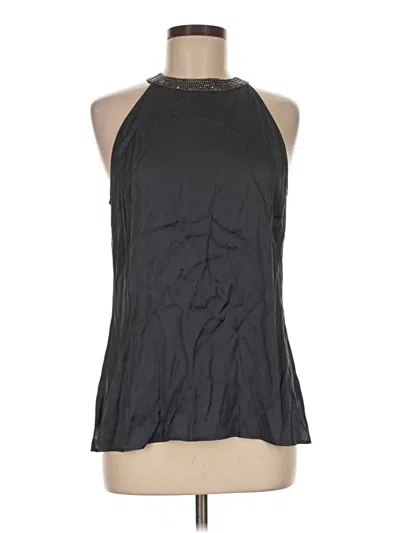 Pre-owned E3 By Etcetera Sleeveless Blouse In Black