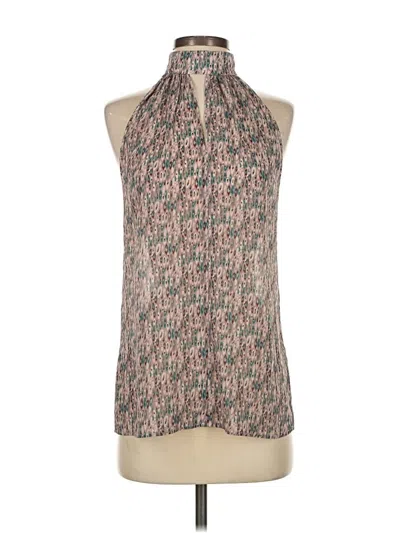 Pre-owned E3 By Etcetera Sleeveless Blouse In Gray