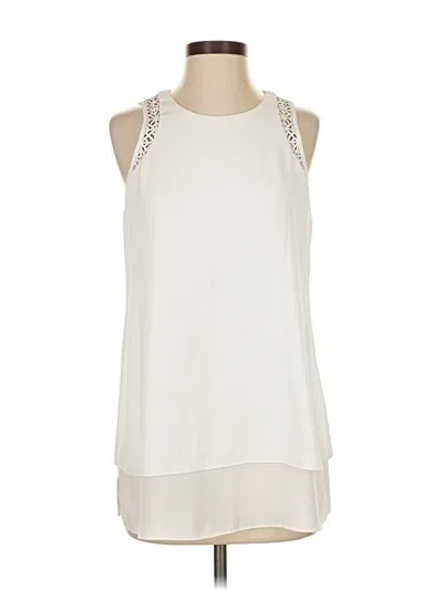 Pre-owned E3 By Etcetera Sleeveless T-shirt In Ivory