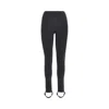 Ea Bodywear Lurex Loungewear Leggings In Black
