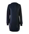 Ea7 A Dress With A Hot Diamond Logo In Black
