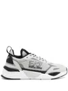 Ea7 Ace Runner Mesh Sneakers In Grey