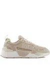 Ea7 Ace Runner Sneakers In Brown