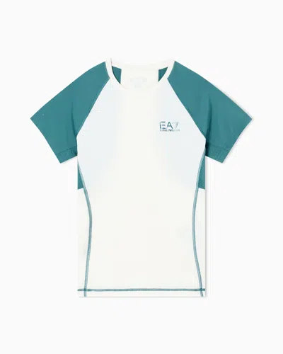 Ea7 Active Tops In Green