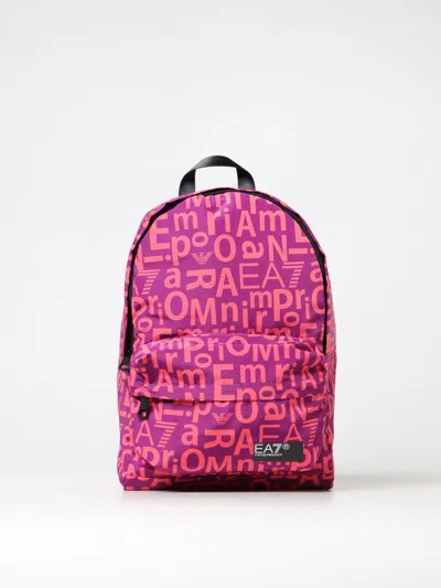 Ea7 Bags  Men Color Fuchsia