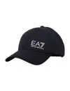 Ea7 Logo-print Baseball Cap In Blue