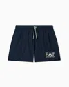 Ea7 Visibility Swim Trunks In Blue