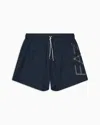 Ea7 Beachwear Boxers In Blue