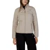 Ea7 Beige Polyester Bomber In Neutral