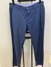 Ea7 Belt-loop Casual Pants In Blue