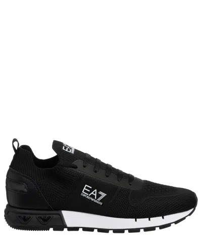 Ea7 Black &amp; White Sneakers