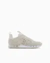 Ea7 Black And White Carbon-sneaker In Silber