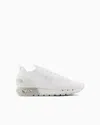 Ea7 Black & White Legacy Knit Sneakers