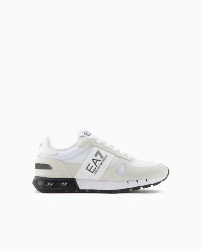 Ea7 Black & White Legacy Sneakers