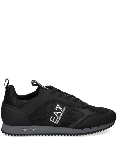 EA7 LOGO-PATCH SNEAKERS