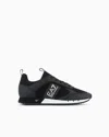 Ea7 Polyamide Men's Sneaker In Black