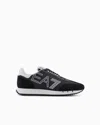 Ea7 Black And White Vintage Sneakers In Schwarz