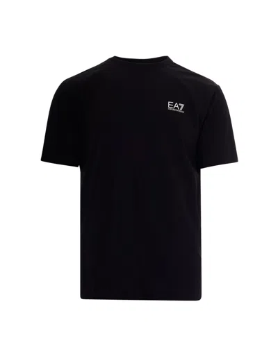 Ea7 Emporio Armani T-shirt Man In Blue