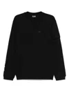 Ea7 Emporio Armani Logo Cotton Crewneck Sweatshirt
