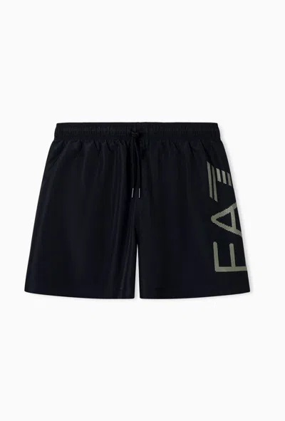 Ea7 Black Man Swimsuit In Other