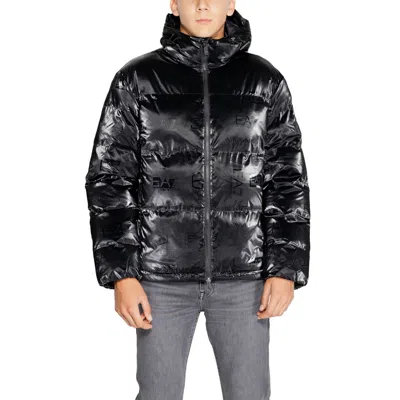 Ea7 Black Polyester Jacket