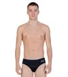 Ea7 Black Solid Briefs In Black