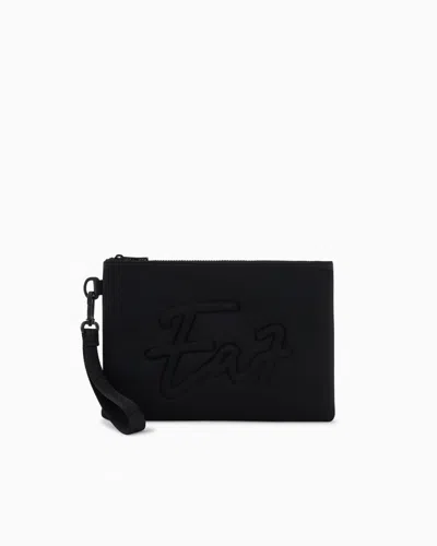 Ea7 Black Woman Handbag In Other