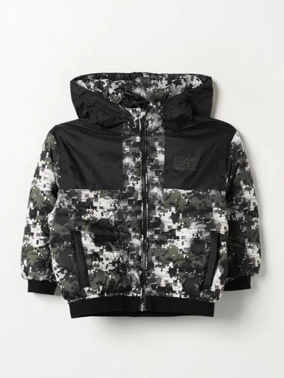Ea7 Blazer  Kids Color Black In Schwarz