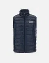 Ea7 Packable Core Identity Gilet In Blue